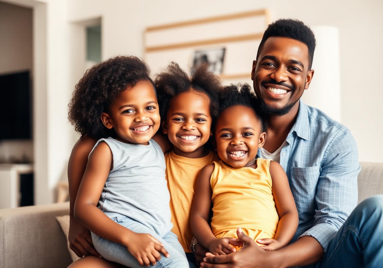 Família protegida pela Athos Seguros